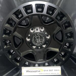 6/130/17" YORK BLK ET52 8J FUEL - Set of 4